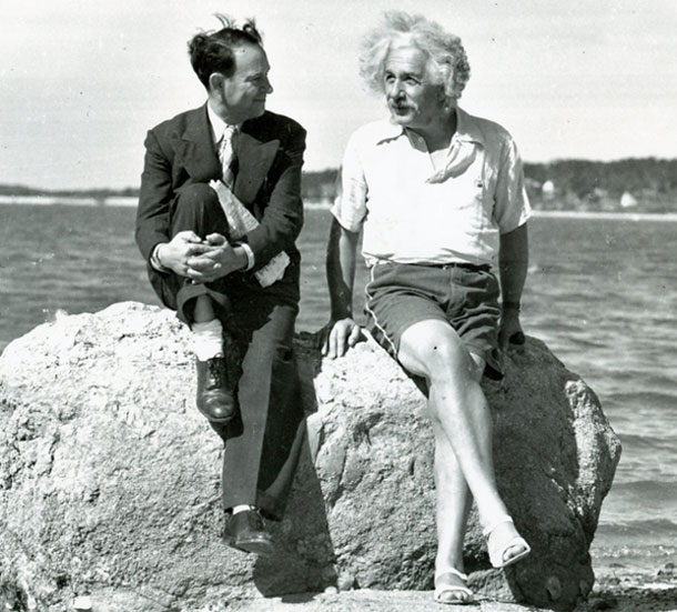 Rothman-and-Einstein-posing-in-1939
