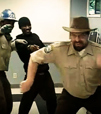 You Got CCCerved! Cool Kids Outdanced By Seemingly Uncool Boss (Video) griffith-dance-feat