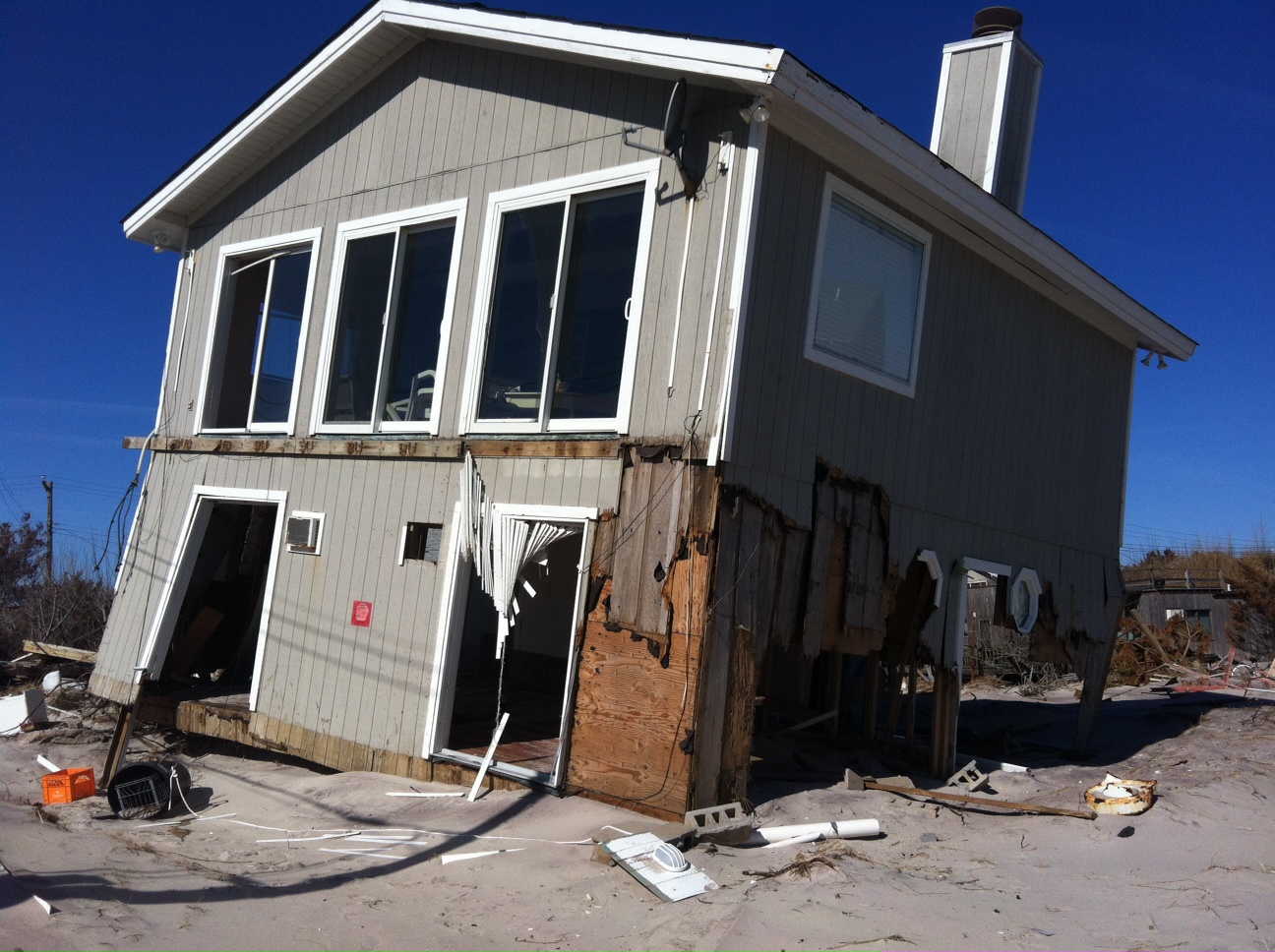 Long Island Marks 6 Months Since Sandy sandy