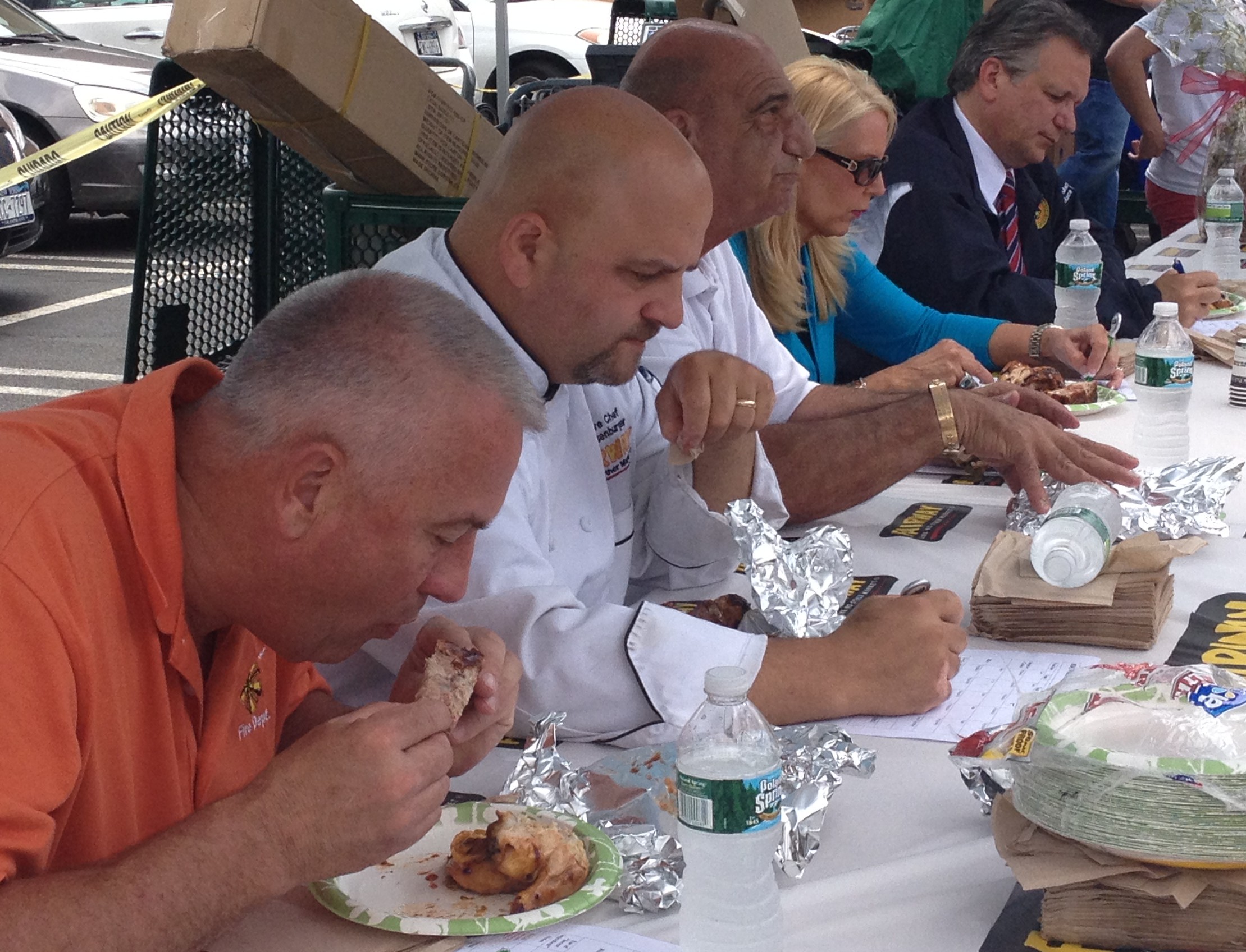 Nassau Firefighter BBQ Cook-off Promotes Grilling Safety pics2 bbq