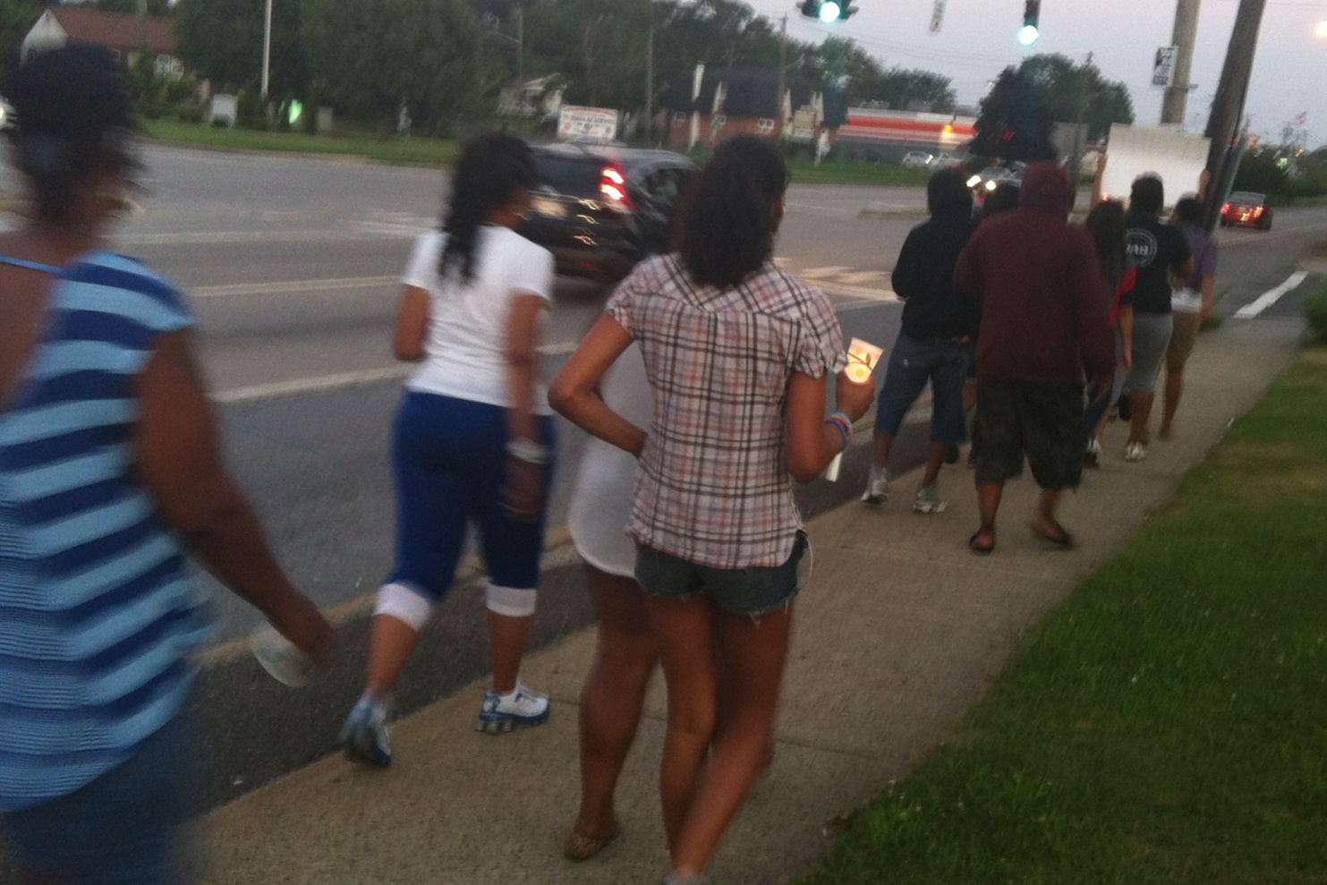 Long Islanders March Against Zimmerman Verdict march