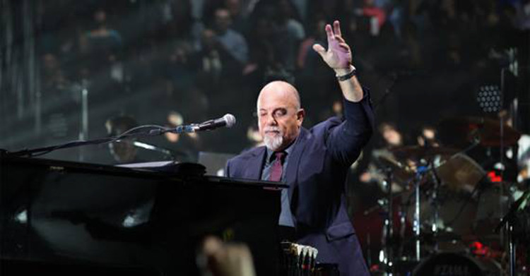 "Piano Man" Billy Joel bids Nassau Veterans Memorial Coliseum farewell on Aug. 4.