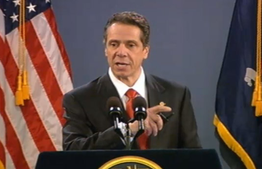 Gov. Andrew Cuomo gave his State of the State address in Albany on Wednesday.