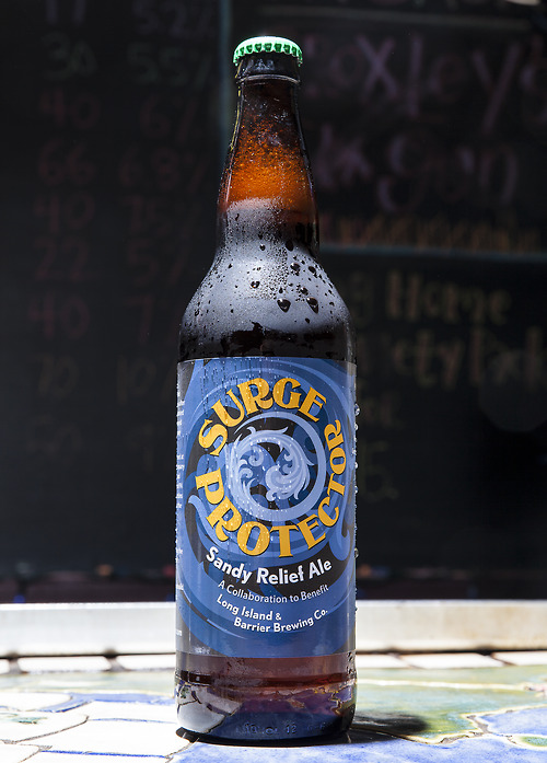 Surge Protector IPA, a Sandy Relief Ale with all proceeds going to charity, debuts Tuesday. 