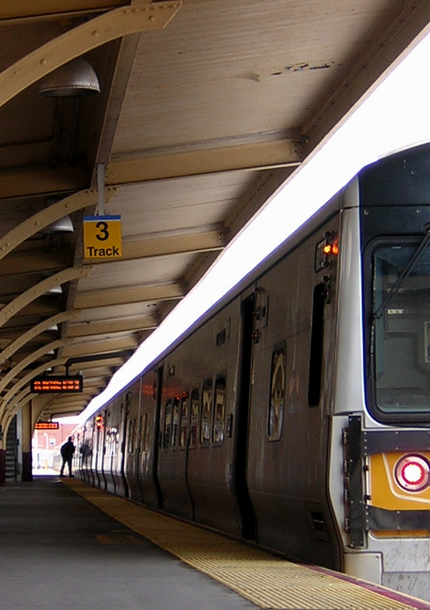 Long Beach – Passenger Going On Board the LIRR – 22413 – Joe Abate