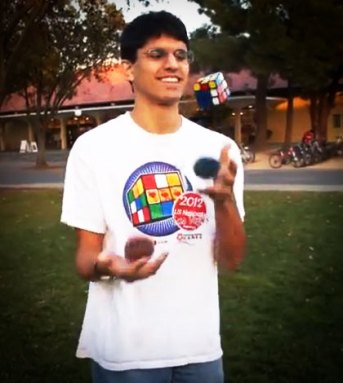 Rubik's Cube Juggling video