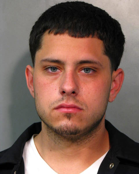 Bumble Bee Towing owner Christopher Capurso of Franklin Square was arrested for allegedly extorting victims in Floral Park. (Nassau County Police Department Mug Shot)