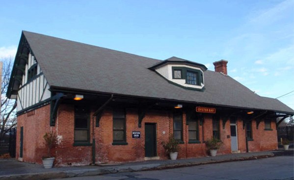Oyster Bay Train Station was placed on SPLIA’s Endangered Historic Places List for 2013. (Photo credit: SPLIA) 