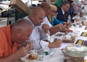 Nassau County firefighters faced off in the annual BBQ Cook-off on Friday.