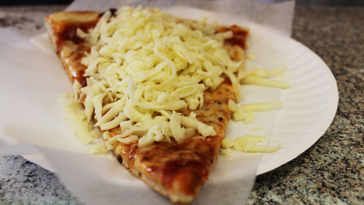 Cold Cheese Pizza