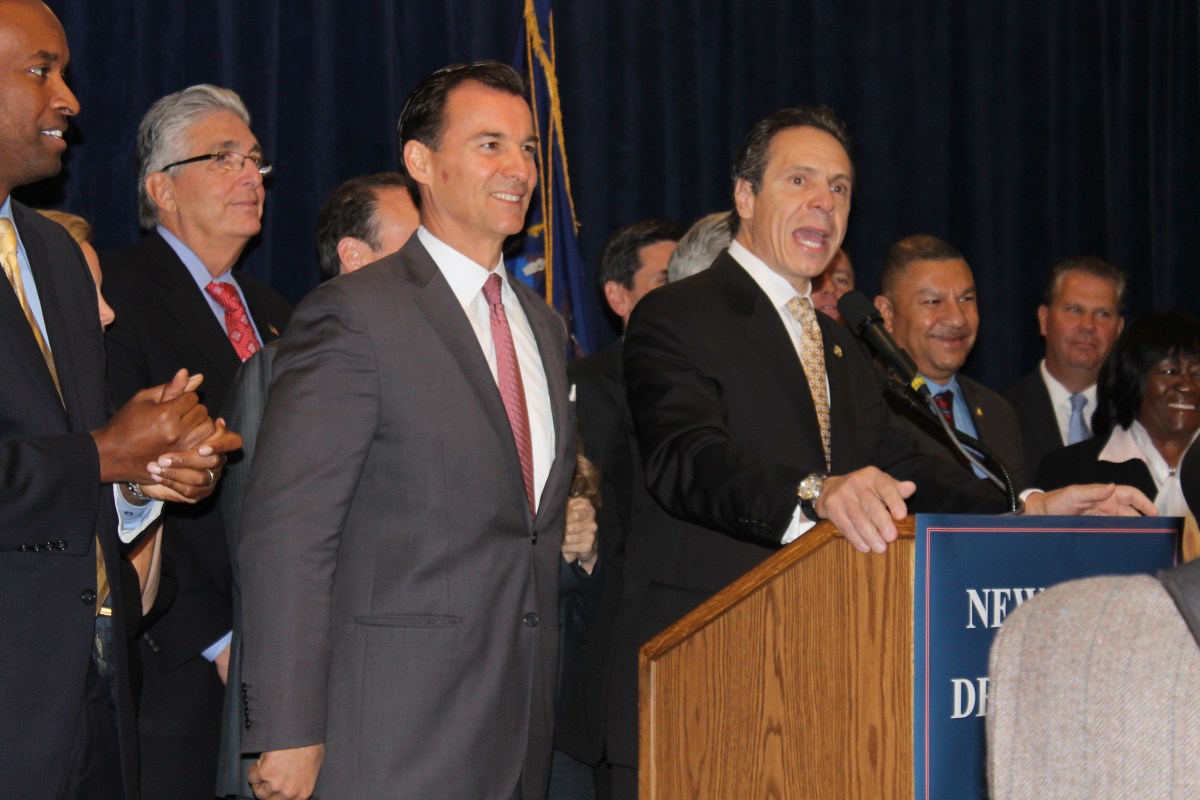 Suozzi and Cuomo