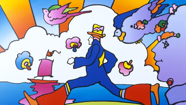 Winter Wonderwalls: Peter Max