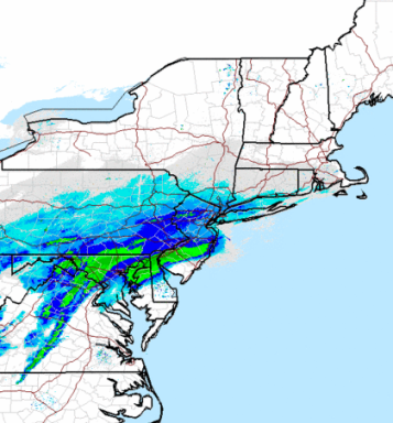 Long Island snow storm