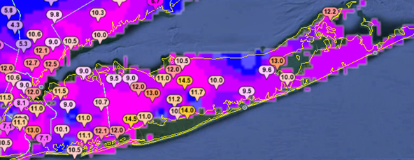 Long Island Snow Storm Brings 14 5 Inches