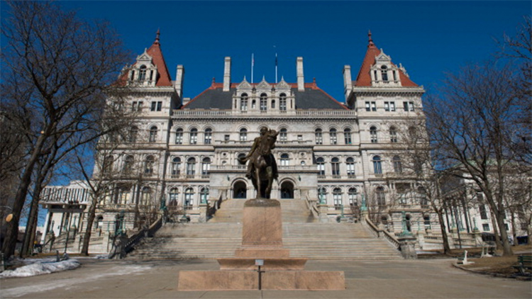 The New York State Capitol Builsing in Albany has been mired in scandal in recent months.