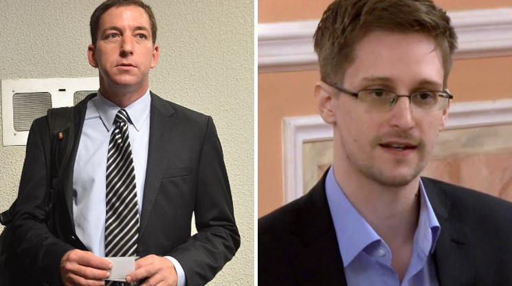 Glenn Greenwald and Edward Snowden