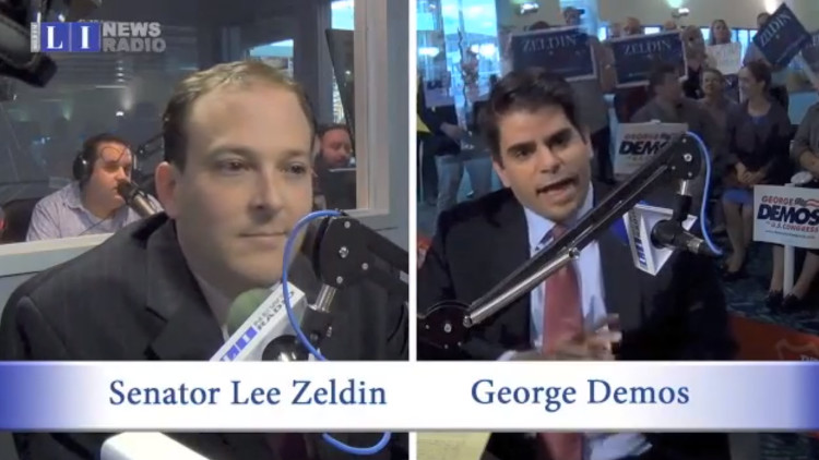 Zeldin and Demos Debate