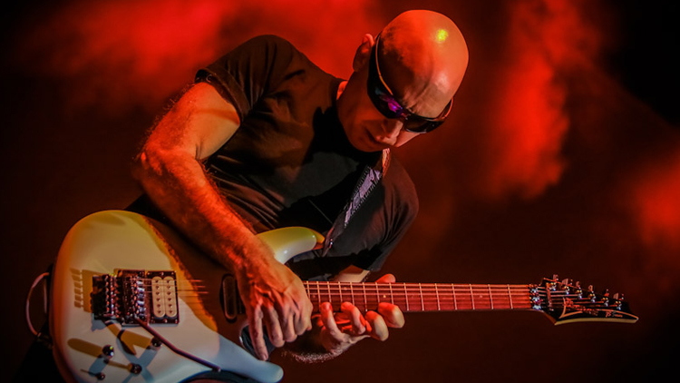 Long Island Guitar God Joe Satriani