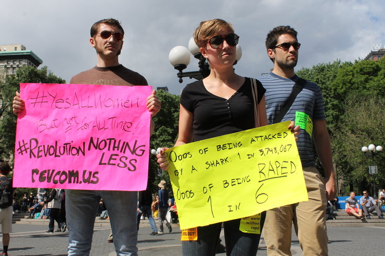 #YesAllWomen Protest NYC