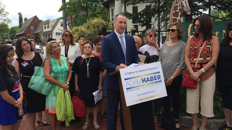 Adam Haber Says Women’s Health Issues Differentiate Him From Sen. Jack Martins