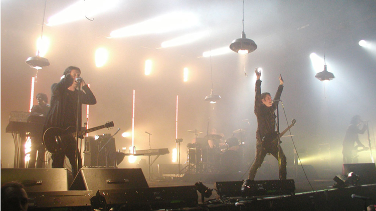 Nine Inch Nails perform in Germany.