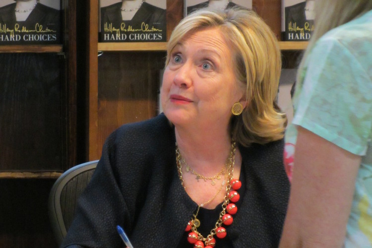 Hillary Clinton at Book Revue