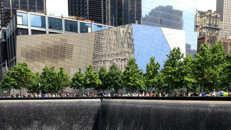 James Potorti's name is forever etched into the National September 9/11 Memorial & Museum at the site of the fallen World Trade Center in Lower Manhattan. (Photo courtesy of Lea Lane)