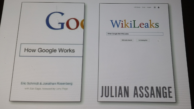 Julian Assange-Google