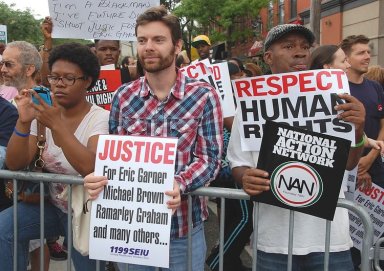 Eric Garner – Photo by: Thomas Altfather Good