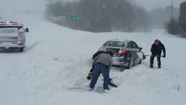 Long Island blizzard