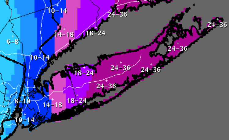 Long Island Blizzard