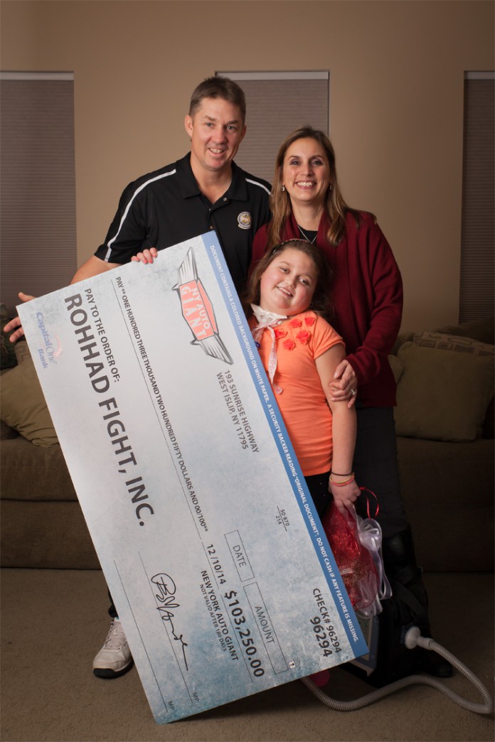 NY Auto Giant Raises 103K For LI Girl With Rare Disease