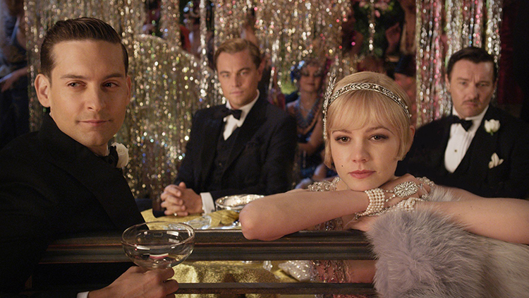 A scene from The Great Gatsby.