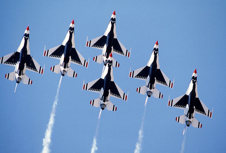 US Air Force Thunderbirds 