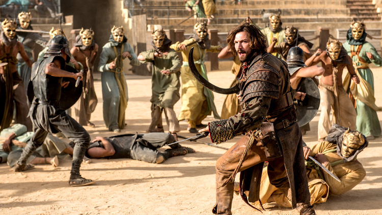 The Sons of Harpy, an underground rebel group in Mereen, try but fail to assassinate Daenerys. (Photo credit: HBO)
