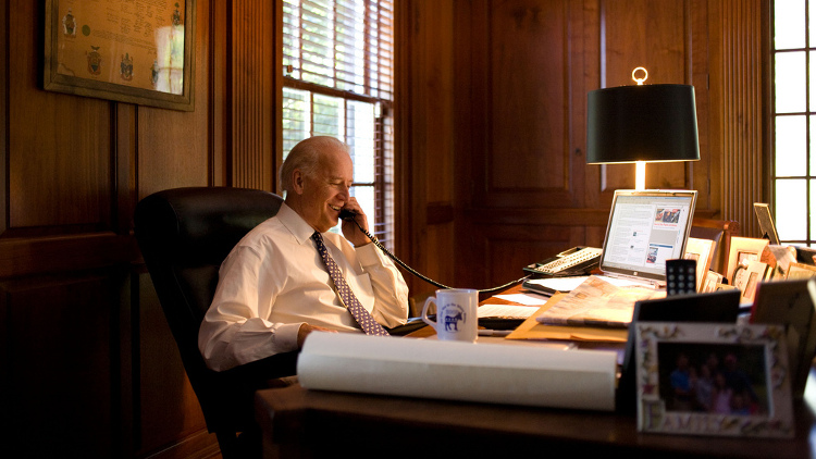 Vice President Joe Biden has yet to say if he's running for president. (White House Photo by David Lienemann)