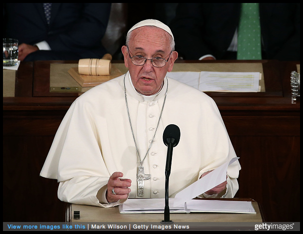 Pope Francis Getty Images