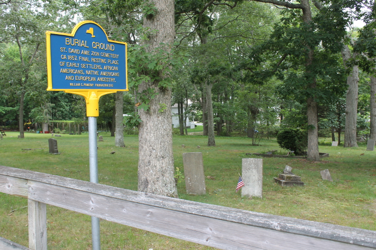 St. David AME Zion Cemetery, opened in 1857. (Rashed Mian/Long Island Press) 