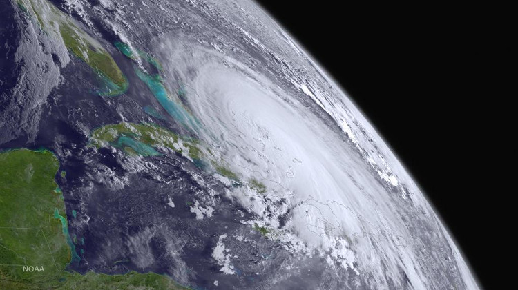 Hurricane Joaquin Satellite
