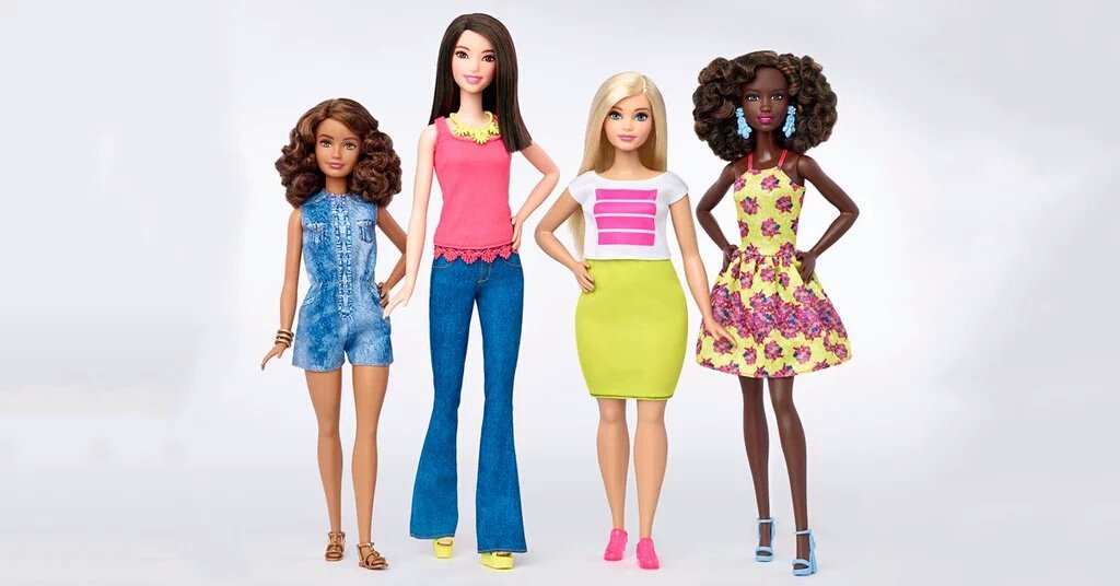 Barbie Doll Makeover New Curvy Petite Tall Body Types