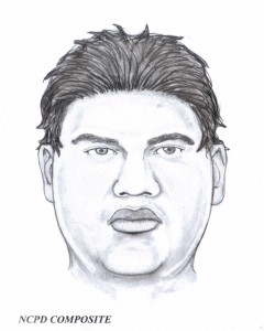 Nassau police released this sketch of one of the suspects in the New Cassel case.