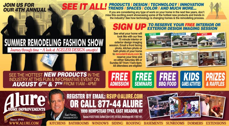 Alure Home Improvements Summer Remodeling Fashion Show