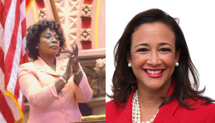 From left: Earlene Hooper and Carmen Piñeyro.