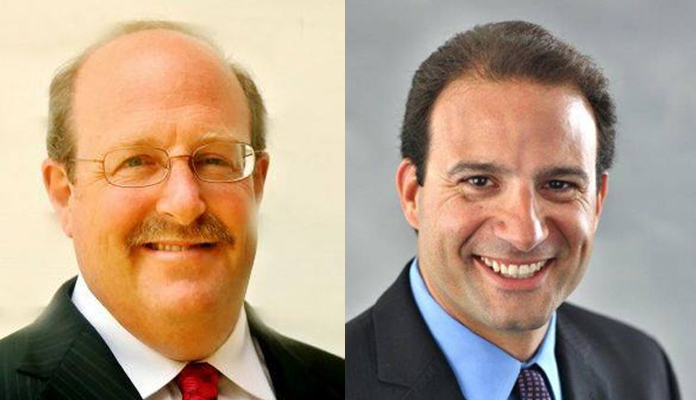 From left: Jeffrey Toback and Anthony Eramo.