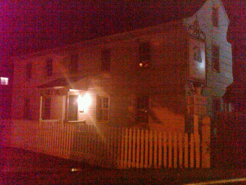 LOVE LINGERS ON: Oyster Bay's Raynham Hall, once used by the British during the Revolutionary War, is said to be haunted by former inhabitants Sally Townsend and British Lt. Col. John Graves Simcoe, who were in love with each other. Another spirit rumored to roam its grounds is that of British Major John Andre, who was hung for treason when he and Benedict Arnold's plot was foiled. (Jaclyn Gallucci / Long Island Press)