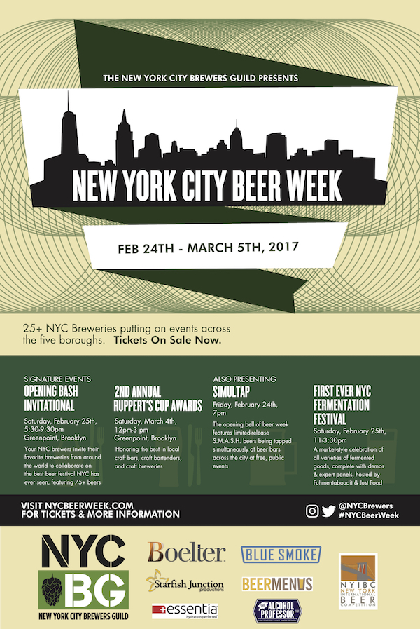 NYC Beer Week, Feb. 24 March 5 Craft Beer Events Throughout New York