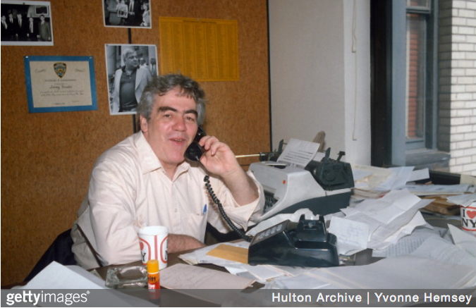 Jimmy Breslin Getty Images
