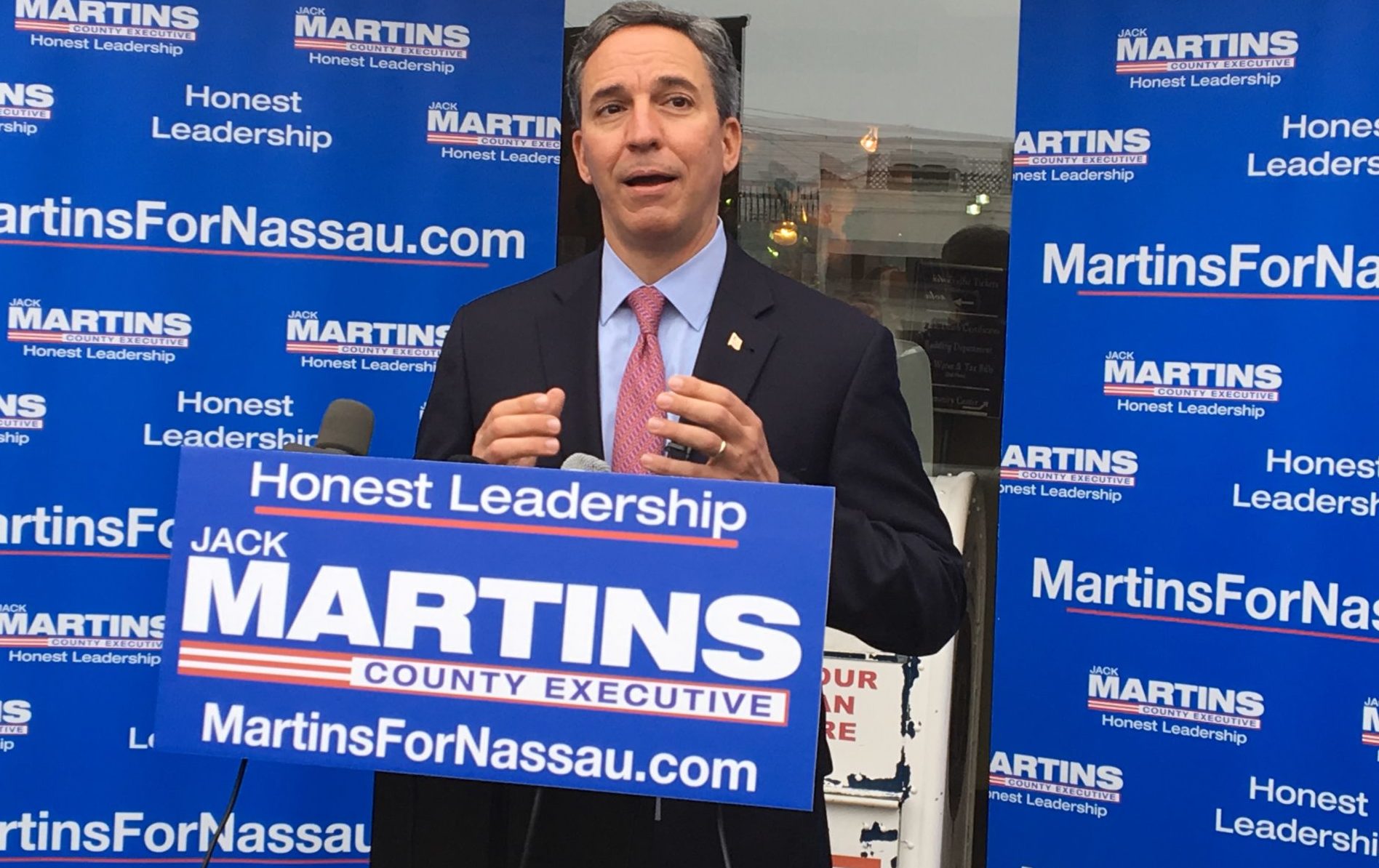 Ex State Sen Jack Martins Announces Run For Nassau Executive