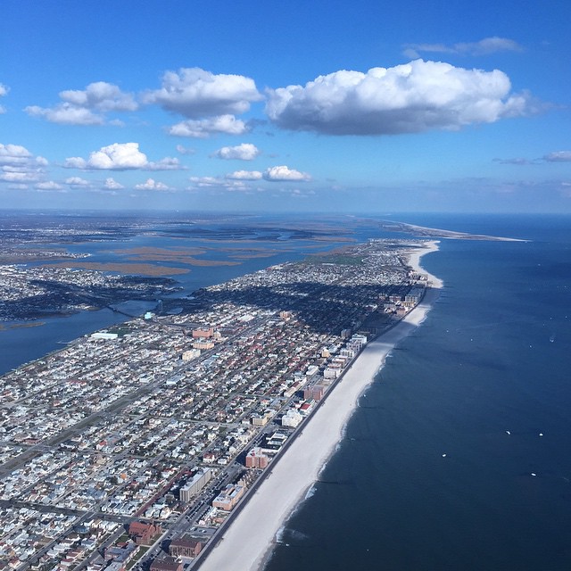 Long Beach from the air 1