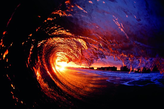 the city by the sea is known for its sunsets. photo by matthew clark.